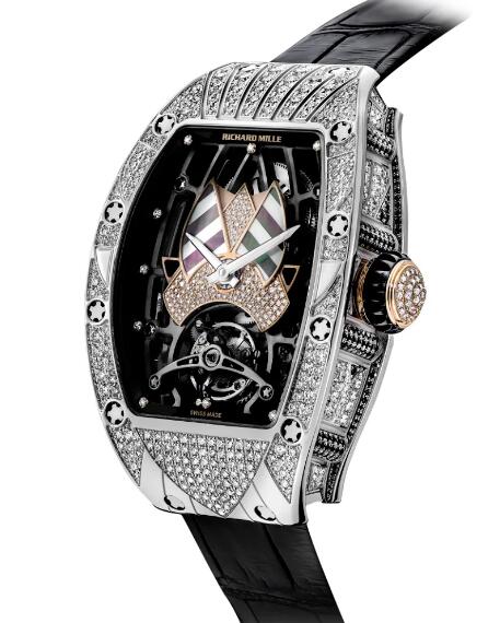 RICHARD MILLE RM 71-01 Tourbillon Automatique Talisman Limited Edition Replica Watch White Gold